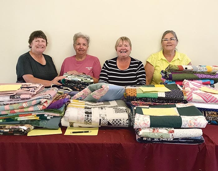 Golden Harvest quilts for charity post image