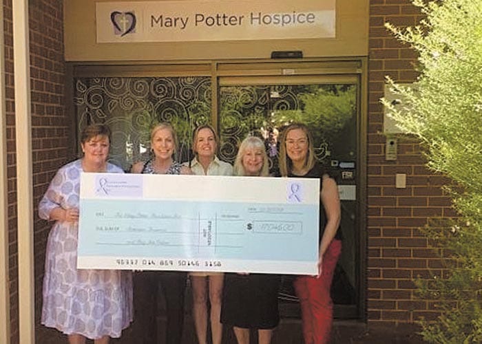Foundation gives to Mary Potter Hospice post image