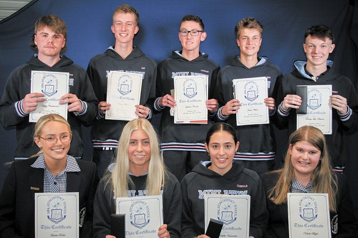 Students rewarded at Minlaton District School post image