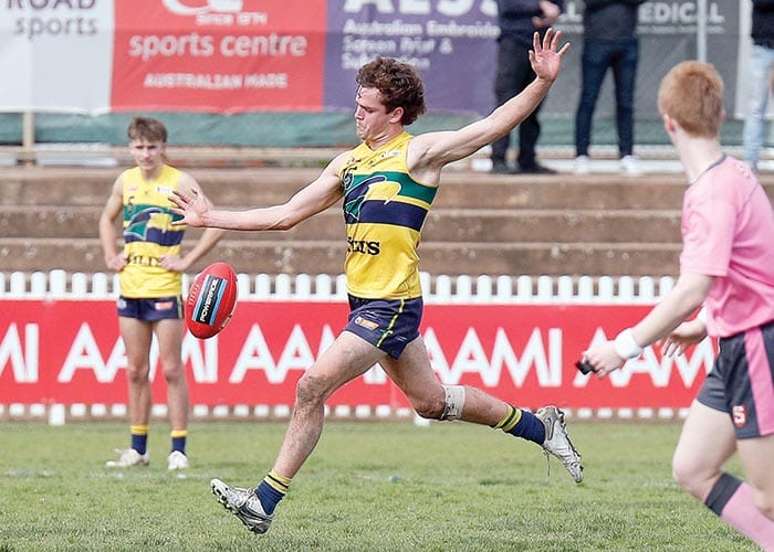 On an elevated stage post image