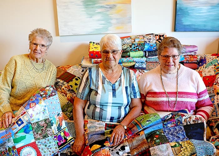 Community crafters’ generous donation post image