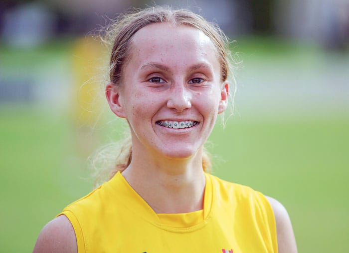 On an elevated stage post image