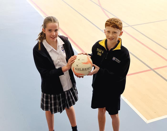 State stars from same school post image