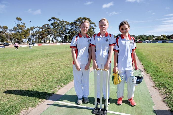Girls out for cricket post image