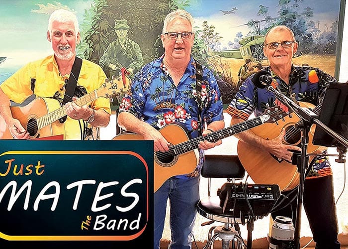 Just Mates The Band on stage post image