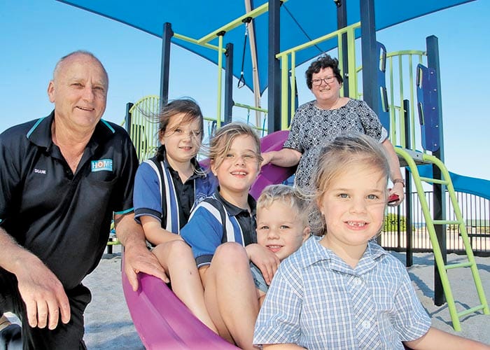 Ardrossan play project complete post image