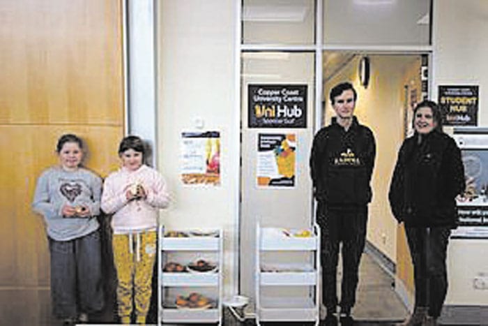 Fresh fruit for students and library users post image