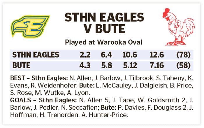 YPFL: Injuries pile up but still Eagles leave with a win post image