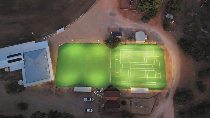 New courts for Lochiel post image