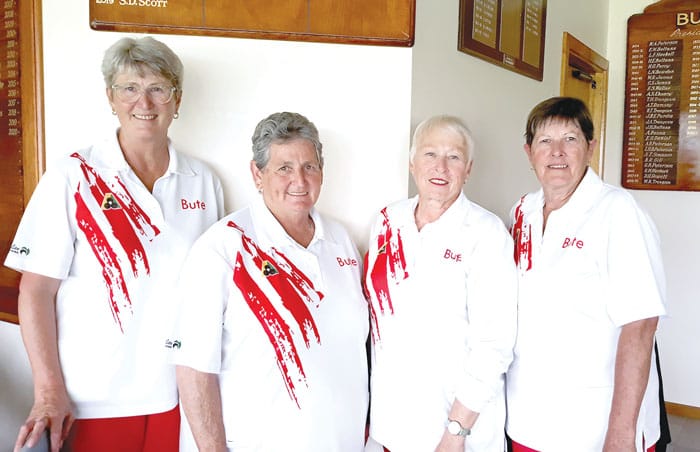 Bowls: Women’s drawn pairs at Bute Bowling Club post image
