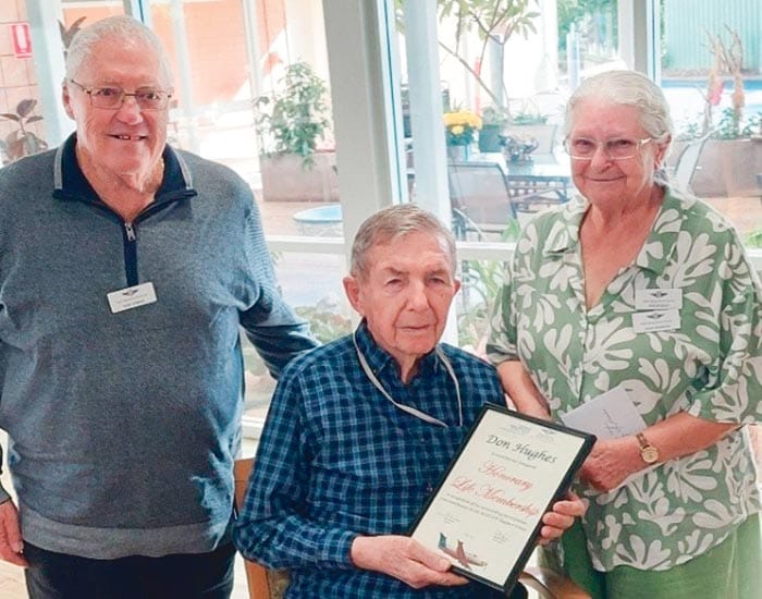 Don honoured for life post image