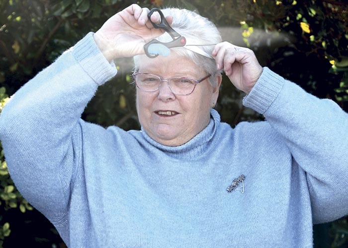 Wanda makes the shave for research post image