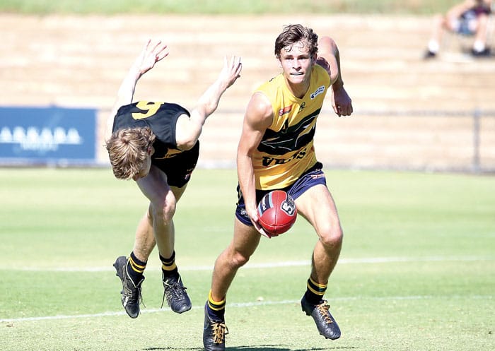 On an elevated stage post image