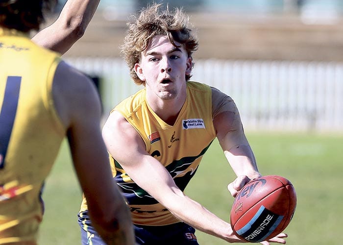 On an elevated stage post image