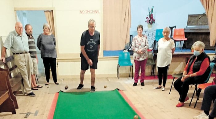 Cross Roads indoor cush bowls post image