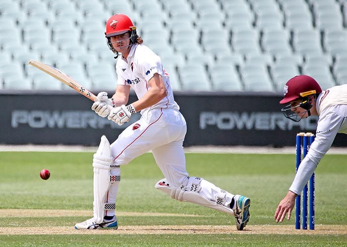 On an elevated stage post image