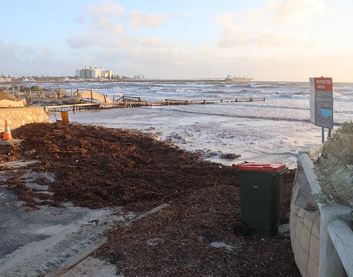 High tide slams YP coast post image