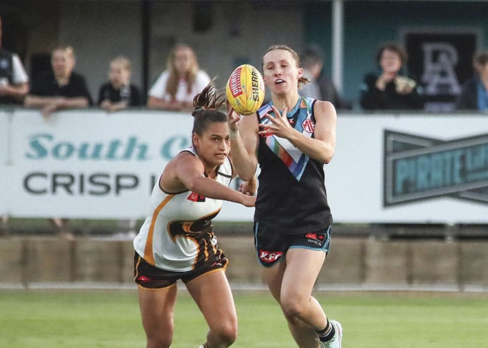 On an elevated stage post image