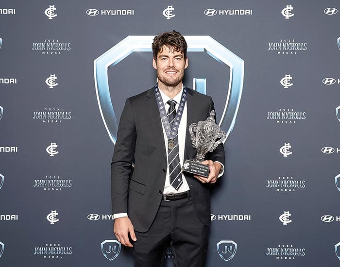 George Hewett is Carlton’s B&F post image