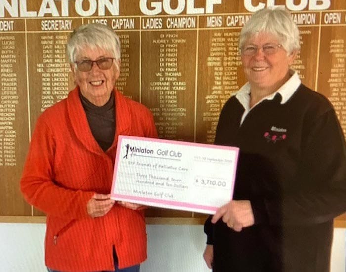 Minlaton golfers swing into action for palliative care post image