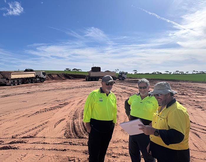 Work resumes on Port Broughton industrial land post image