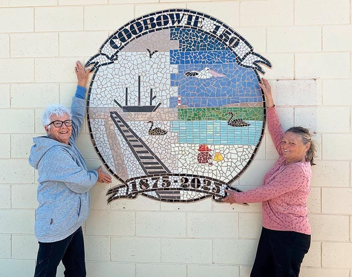Mosaic marks Coobowie’s 150 years post image