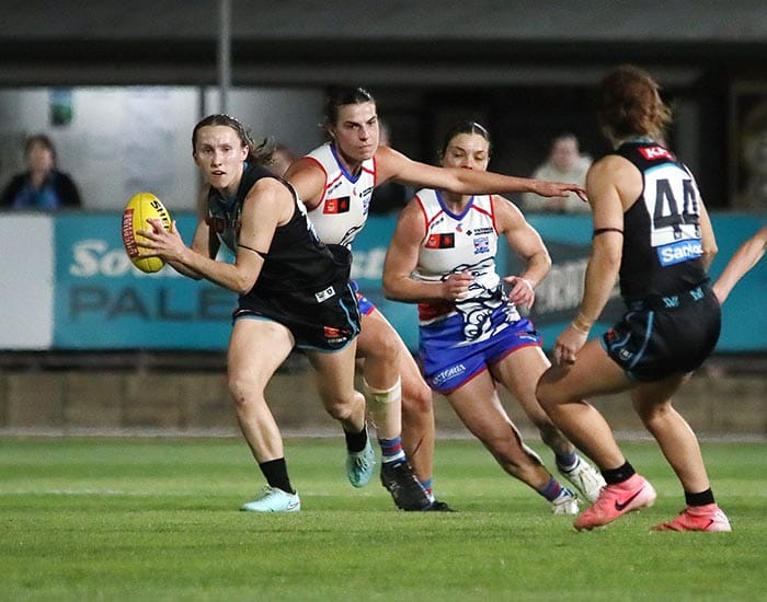 On an elevated stage post image