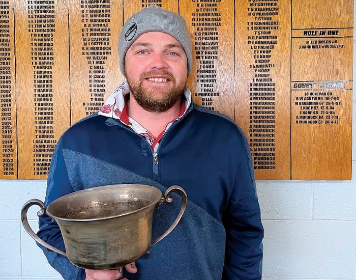 Warooka golfer Adam Murdock wins 20th straight club championship post image