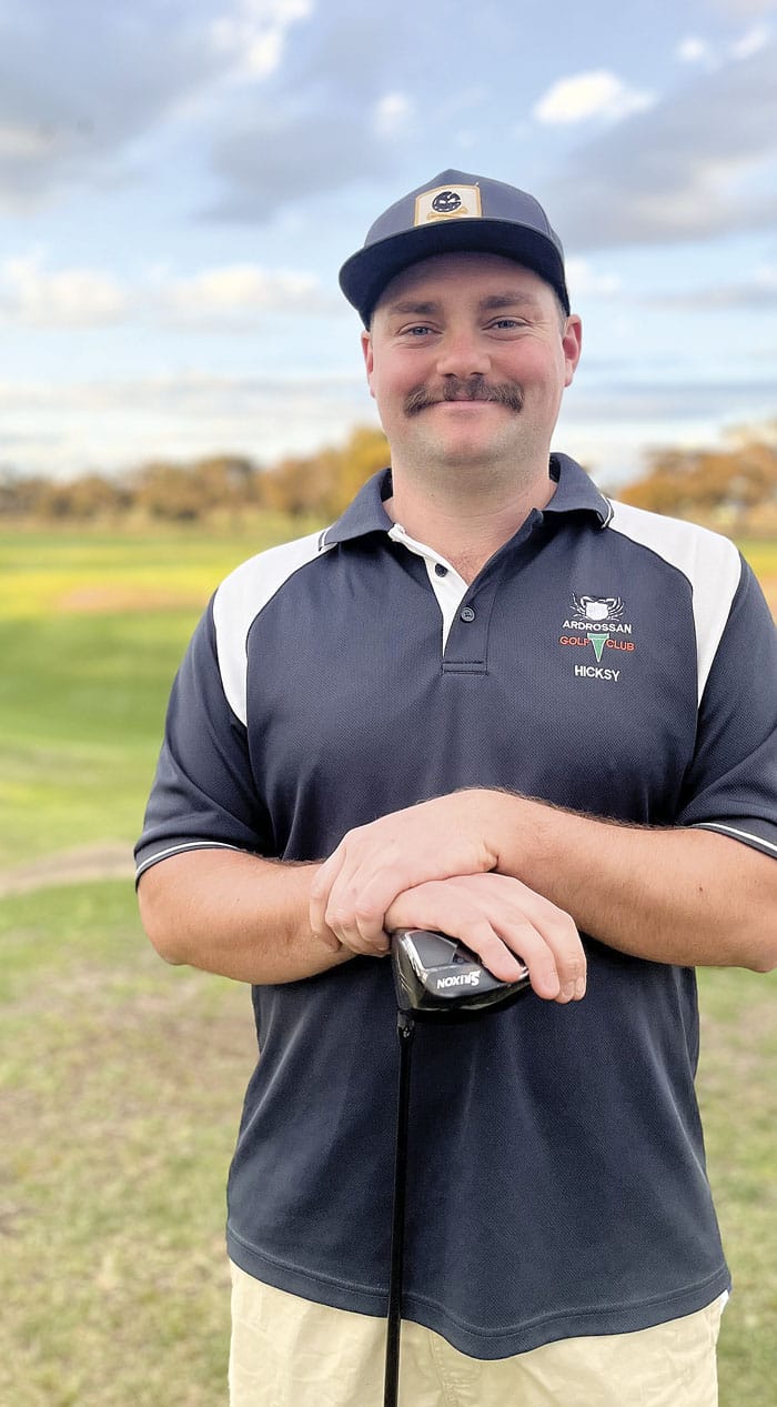 Birthday birdies: Hicks fires record round at Ardrossan post image