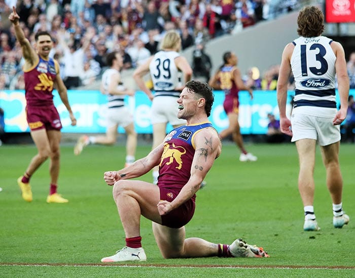 On an elevated stage post image