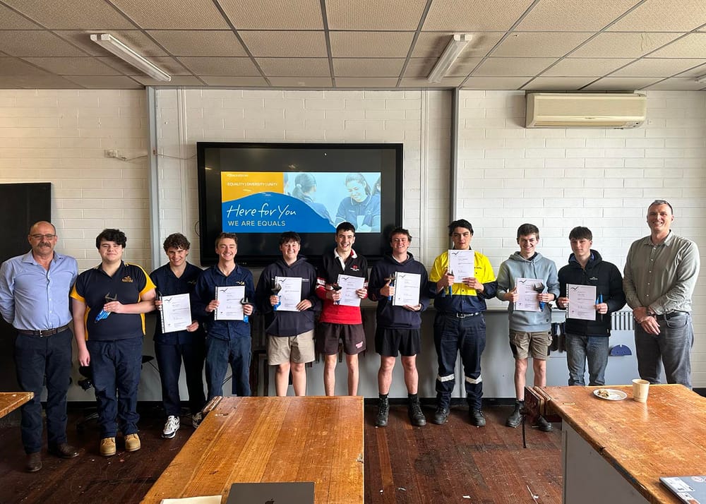 Electrotechnology program celebrates first cohort post image