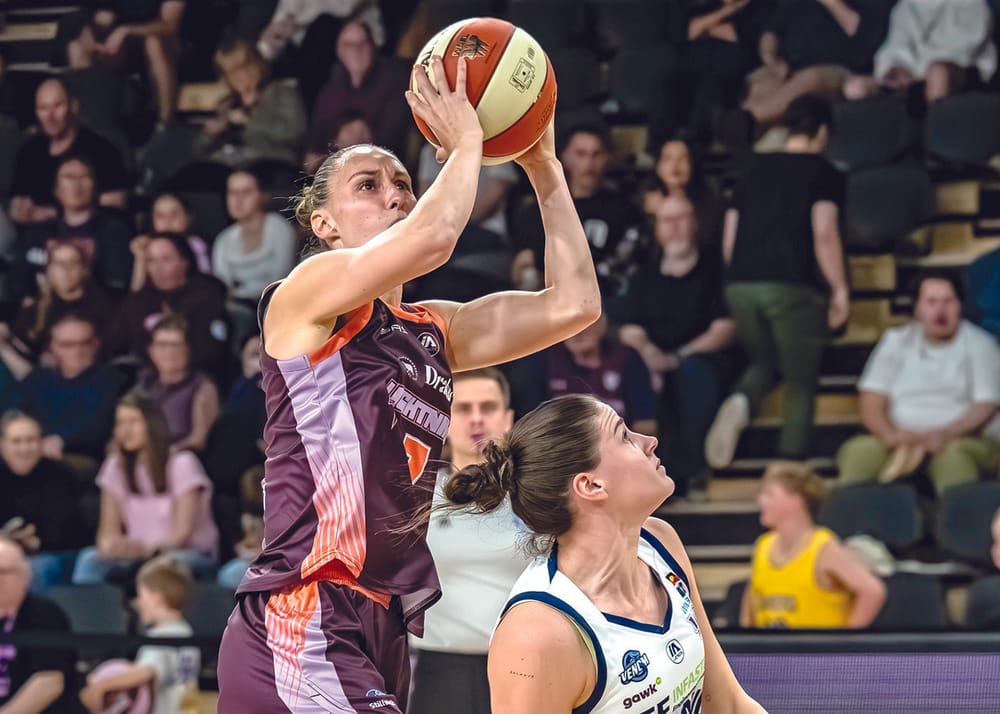 On an elevated stage post image