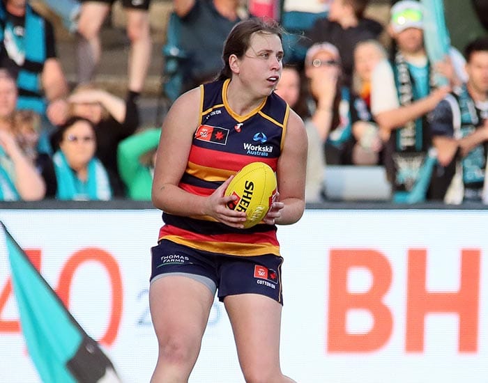 On an elevated stage post image