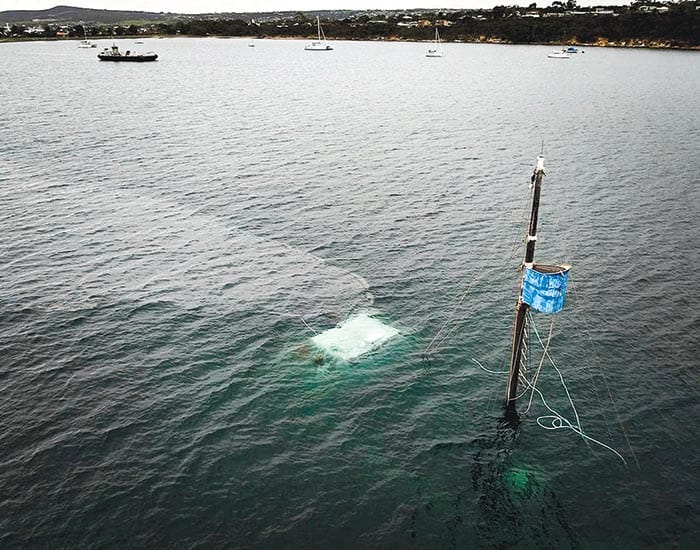 Marine history under water post image