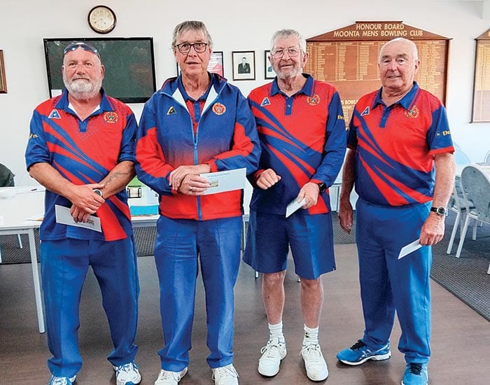 Moonta four win over 60s tournament post image