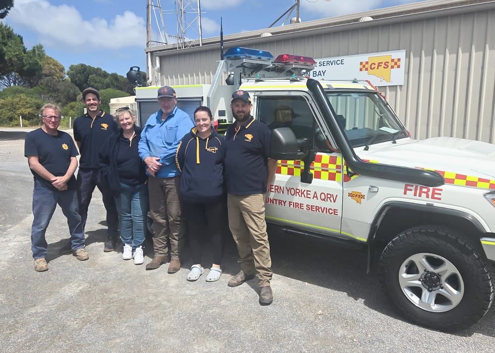 New response vehicle boosts safety for Marion Bay CFS post image