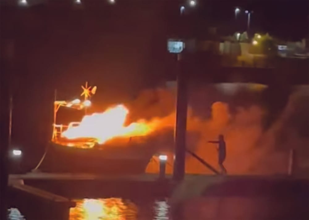 Yacht destroyed in Wallaroo marina blaze post image