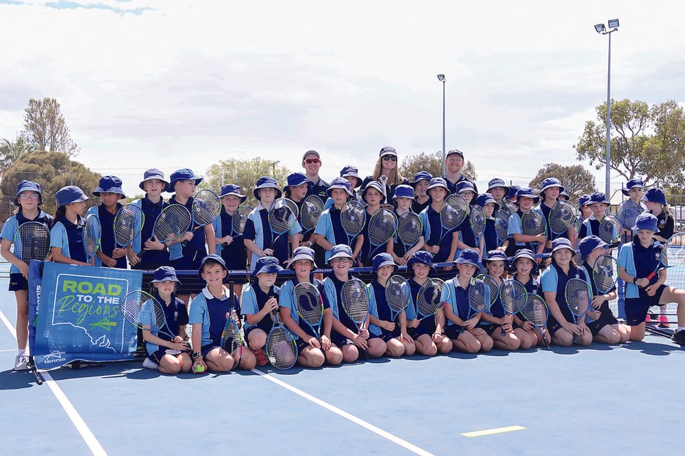 Award-winning school hosts Tennis SA post image
