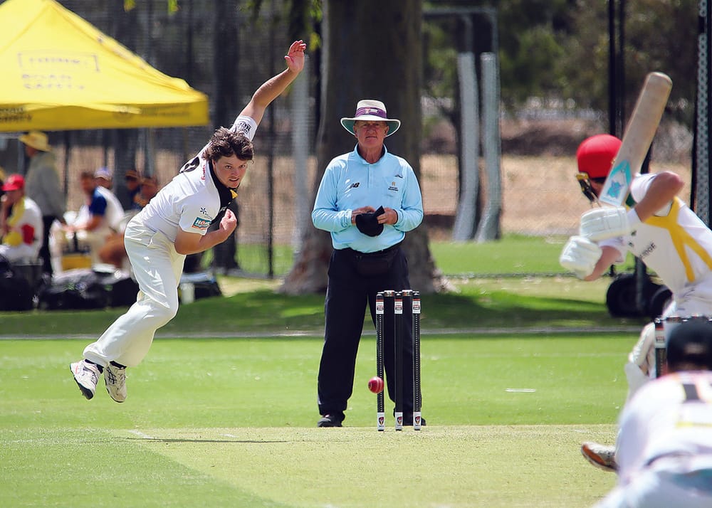 On an elevated stage post image