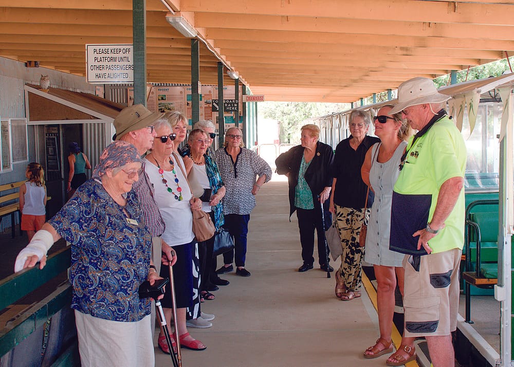 Minlaton Probus group tours Moonta Mines post image