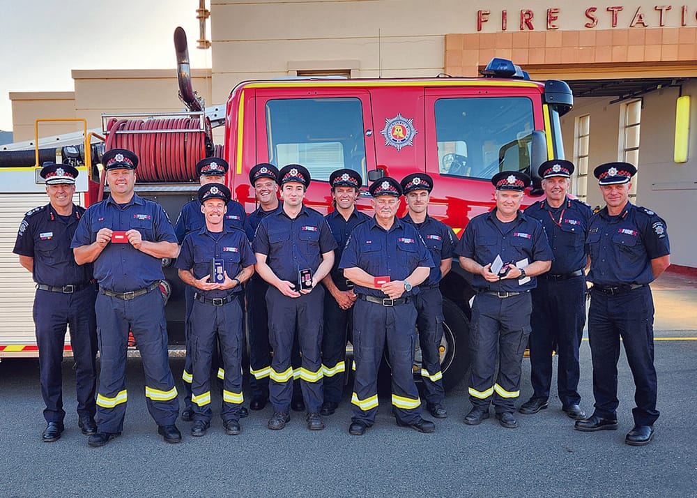 Copper Coast firies’ service awarded post image