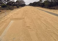 Truck trailer rollover at Inkerman post image