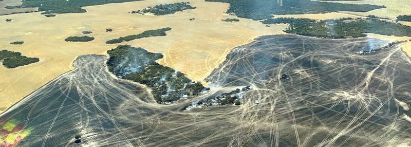 Fires at Warooka and Weetulta post image