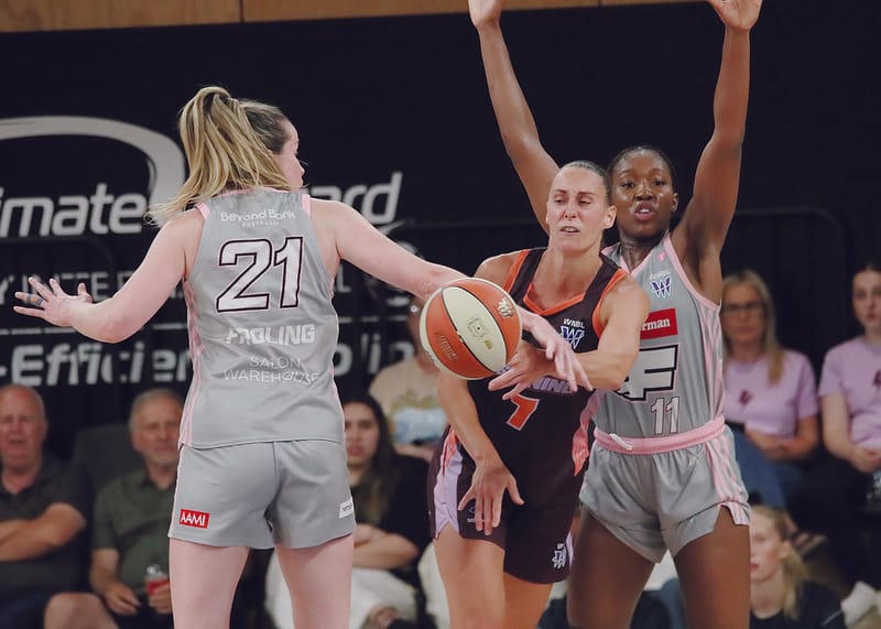 On an elevated stage post image